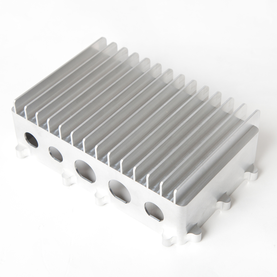 Aluminium milled heatsink enclosure